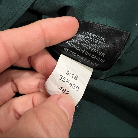 Sam Edelman High Neck Pleated Peasant Dress Size 2 - Picture 7 of 15